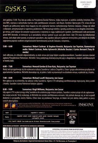 24 godziny sezon 3 [6DVD]