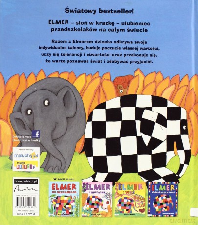 Elmer i ciocia Zelda - David Mckee [KSIĄŻKA]
