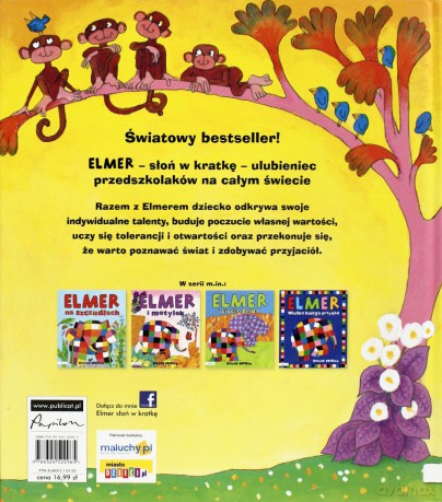 Elmer i wąż - David Mckee [KSIĄŻKA]