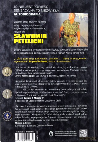 Grom. Siła i honor - Sławomir Petelicki [KSIĄŻKA]