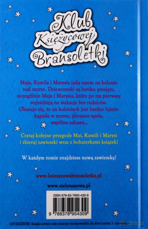 Klub księżycowej bransoletki. Wakacyjna przygoda - Agnieszka Skórzewska [KSIĄŻKA]
