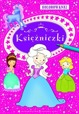 Kolorowanki. Księżniczki - Agnieszka Sobich [KSIĄŻKA]