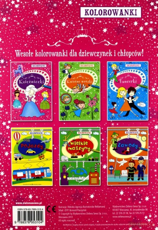 Kolorowanki. Księżniczki - Agnieszka Sobich [KSIĄŻKA]