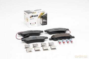 Zestaw klocków hamulcowych, hamulce tarczowe Breck 24465 00 703 10 Peugeot Fiat Citroen