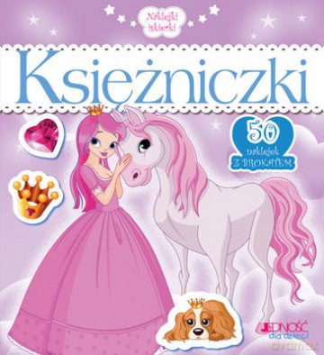 Księżniczki naklejki iskierki - Viviana Valenti [KSIĄŻKA]