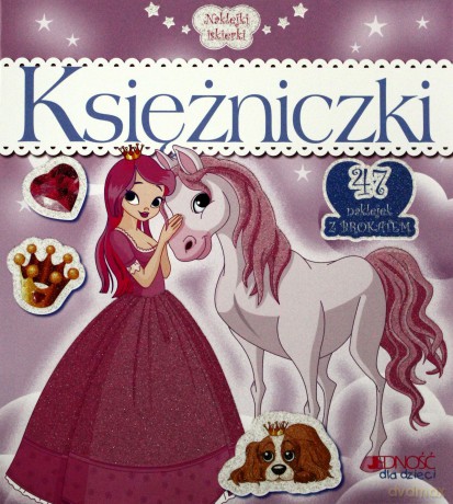 Księżniczki naklejki iskierki - Viviana Valenti [KSIĄŻKA]