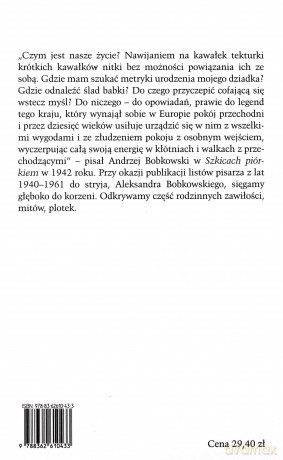 Listy do Aleksandra Bobkowskiego 1940-1961 - Andrzej Bobkowski [KSIĄŻKA]