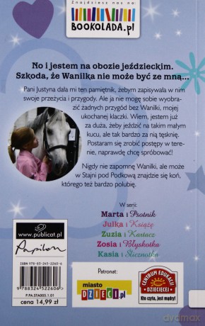 Maja i Amulet. Stajnia pod podkową - Kelly Mckain [KSIĄŻKA]