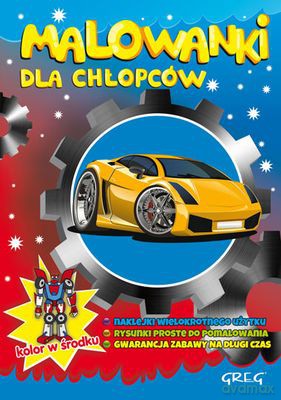 Malowanki dla chłopców [KSIĄŻKA]