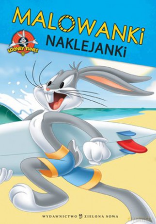 Malowanki naklejanki Looney Tunes [KSIĄŻKA]