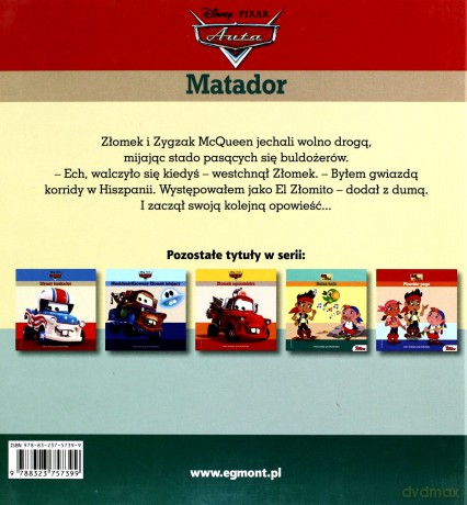 Matador auta seria małego przedszkolaka [KSIĄŻKA]
