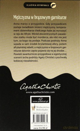 Mężczyzna w brązowym garniturze - Agata Christie [KSIĄŻKA]