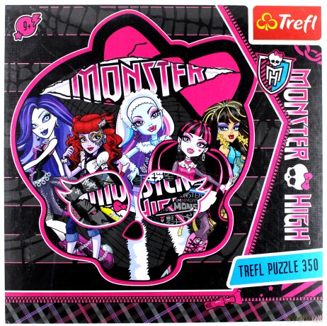 TREFL 350 el. Konturowe Monster High [PUZZLE]