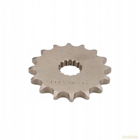 Zębatka przednia stal łańcuch 428 ilość zębów 16 DERBI GPR; GILERA SC; KAWASAKI NINJA, Z; YAMAHA DT, TDR, TZR, XVS, YZ 80-250 1988- JT JTF558,16