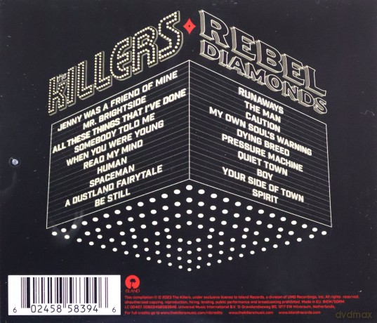 Killers: Rebel Diamonds [CD]