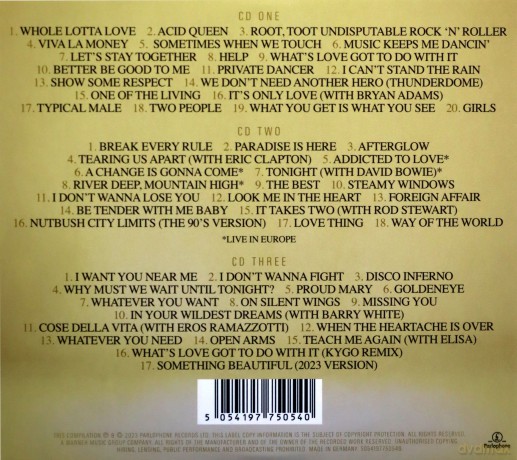 Tina Turner: Queen Of Rock 'N' Roll [3CD]