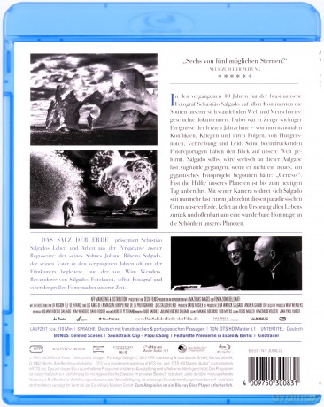 The Salt of the Earth (Sól ziemi) [Blu-Ray]