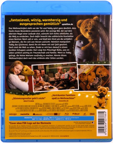 Teddy's Christmas (Świąteczna niespodzianka) [Blu-Ray]