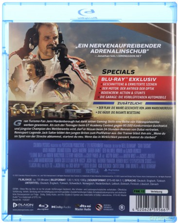 Gran Turismo [Blu-Ray]