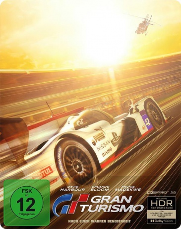 Gran Turismo (steelbook) [Blu-Ray 4K]+[Blu-Ray]