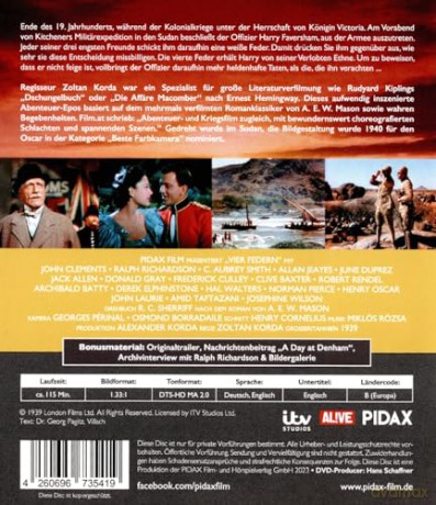 The Four Feathers (Cztery pióra) [Blu-Ray]