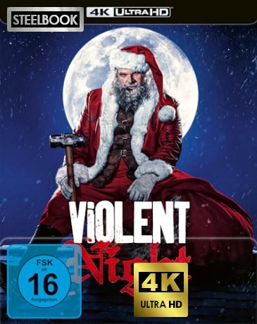 Violent Night (Dzika noc) (steelbook) [Blu-Ray 4K]