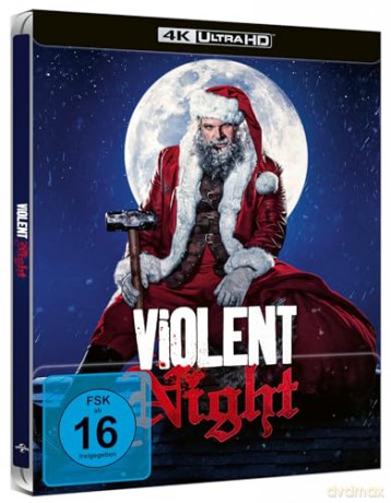 Violent Night (Dzika noc) (steelbook) [Blu-Ray 4K]