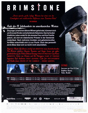 Brimstone (Wendeta) (Mediabook) [Blu-Ray 4K]+[Blu-Ray]+[CD]