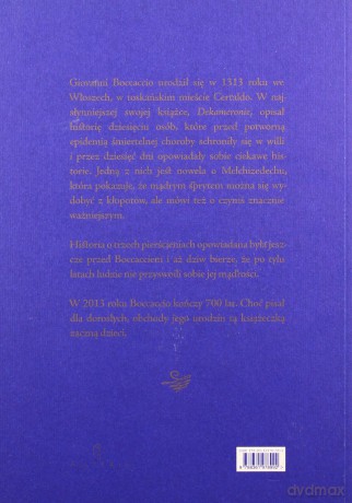 O trzech pierścieniach - Giovanni Boccaccio [KSIĄŻKA]