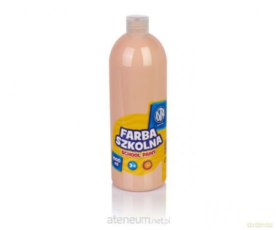 Farba szkolna cielista 1000ml
