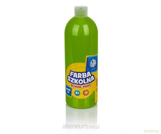Farba szkolna limonkowa 1000ml