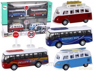 Kampery z napędem frykcyjnym 1:87 4szt