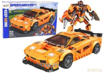 Klocki auto sportowe robot Mcrelan Fi Lm 343el [KLOCKI]