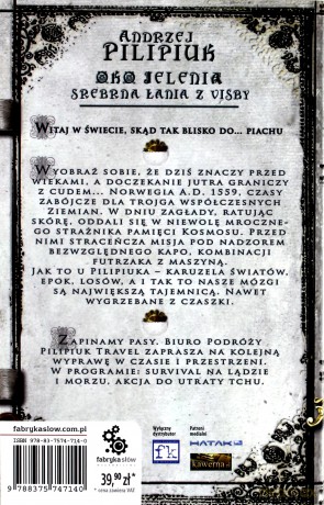 Oko jelenia srebrna łania z visby - Andrzej Pilipiuk [KSIĄŻKA]