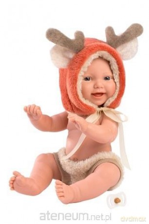 Lalka winylowa Mini Baby Renifer 30 cm