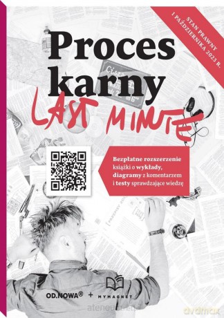 Last Minute. Proces karny - Bogusław Gąszcz [KSIĄŻKA]
