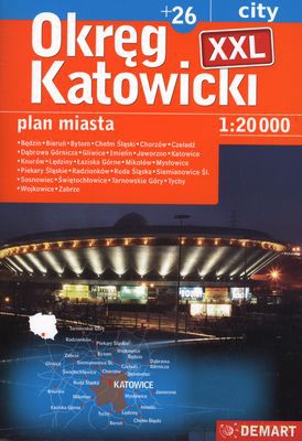 Okręg katowicki atlas XXL [KSIĄŻKA]