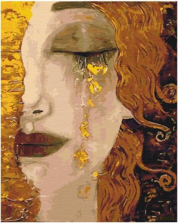 Malowanie po numerach - Złote łzy 40x50 cm