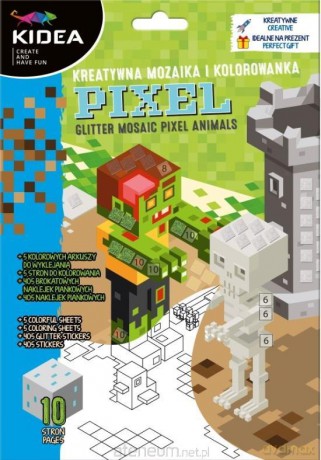Mozaika i kolorowanka Pixel
