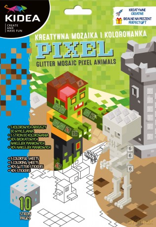Mozaika i kolorowanka Pixel