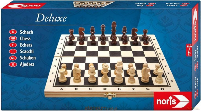 Noris Szachy zestaw deluxe [GRA PLANSZOWA]