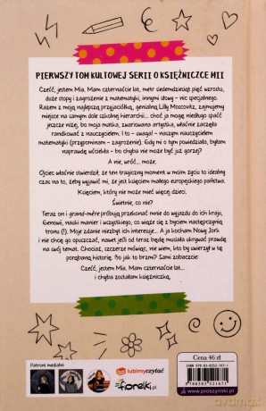 Pamiętnik księżniczki (Tom 1) - Meg Cabot [KSIĄŻKA]