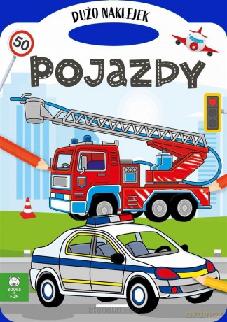 Pojazdy z naklejkami [KSIĄŻKA]