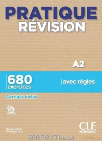 Pratique Revision A2 podręcznik + klucz - Cecile Josse, Philippe Liria [KSIĄŻKA]