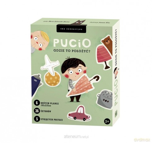 Pucio. Gdzie to położyć? [GRA PLANSZOWA]