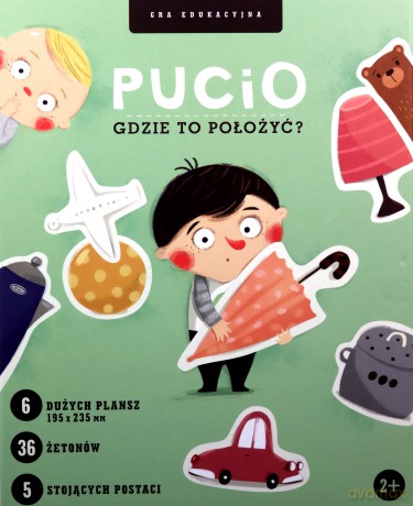 Pucio. Gdzie to położyć? [GRA PLANSZOWA]