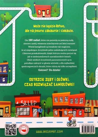 Wielka księga łamigłówek. Krzyżówki, szyfrogramy - Wojciech Czerepak [KSIĄŻKA]