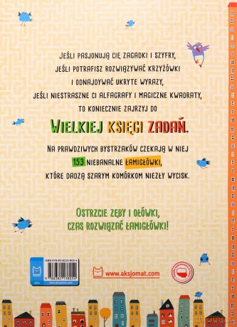 Wielka księga zadań. 153 niebanalne łamigłówki - Jerzy Buczek, Mirosław Mańko [KSIĄŻKA]