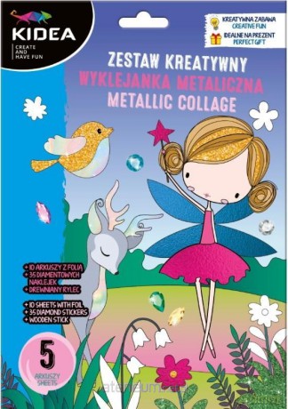 Wyklejanka metaliczna Magiczny Świat