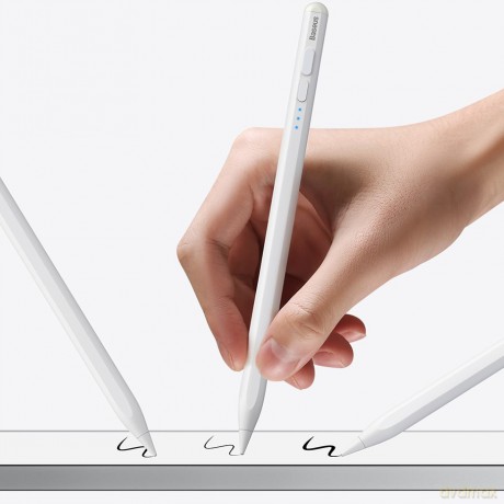 Aktywny rysik stylus do iPad Baseus Smooth Writing 2 SXBC060502 - biały